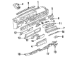 Oldsmobile Cutlass Cruiser Instrument Cluster Diagram - 25088107