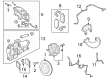 Cadillac ABS Sensor Diagram - 84868345