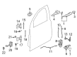 Buick Door Handle Diagram - 13577717
