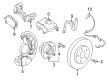 Buick Envision Brake Backing Plate Diagram - 22921538