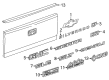 GMC Emblem Diagram - 84346558