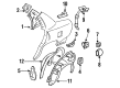 1995 Oldsmobile 98 Fuel Filler Housing Diagram - 20740790
