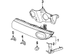 1998 Saturn SL Headlight Diagram - 21111169