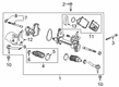 Cadillac Rack And Pinion Diagram - 85140551