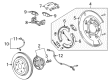 Cadillac ABS Sensor Diagram - 15921849