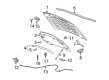 Cadillac SRX Hood Latch Diagram - 20761109