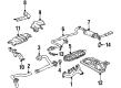 Cadillac Eldorado Catalytic Converter Diagram - 25129701