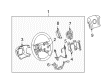 Buick Steering Wheel Diagram - 25925389
