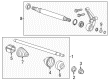 Cadillac CV Boot Diagram - 20957184