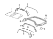 2012 Chevy Corvette Weather Strip Diagram - 15881010