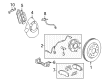 GMC Yukon XL 1500 ABS Control Module Diagram - 25879226