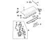 Chevy Camaro Door Lock Diagram - 16604296