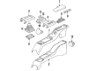 Chevy Beretta Shift Linkage Boot Diagram - 14087157