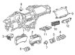 Cadillac CT6 Speedometer Diagram - 84586424