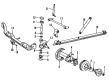 Cadillac Control Arm Bushing Diagram - 15739983