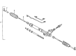 Buick Rendezvous Power Steering Hose Diagram - 15818425