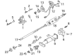 Pontiac Trans Sport Steering Column Diagram - 26045683