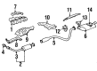 1998 Buick Skylark Exhaust Flange Gasket Diagram - 24573624