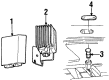 Pontiac Light Control Module Diagram - 10433646