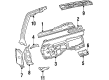 Oldsmobile Custom Cruiser Dash Panels Diagram - 20575113