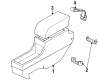 Oldsmobile Cutlass Supreme Center Console Base Diagram - 12511266