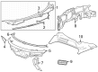 2022 Chevy Corvette Dash Panels Diagram - 86527736