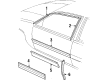 1988 Buick Skylark Door Moldings Diagram - 20504428