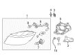 Pontiac G5 Headlight Diagram - 20964009