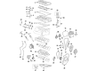 Chevy Silverado 1500 Timing Chain Guide Diagram - 12671645