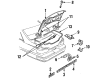 Buick Door Striker Diagram - 16622322