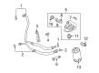 2005 Cadillac DeVille Cooling Hose Diagram - 25731360