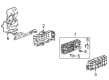 2022 Chevy Corvette Fuse Box Diagram - 84719292