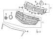 Cadillac ATS Air Hose Diagram - 22739144
