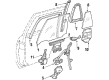 Buick Door Handle Diagram - 20734009