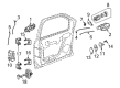 2006 Chevy Trailblazer Door Lock Actuator Diagram - 15110507