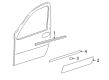 2005 Chevy Uplander Door Moldings Diagram - 15824000