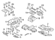 2006 Chevy Trailblazer A/C Hose Diagram - 25841573