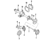 Pontiac Brake Caliper Bracket Diagram - 12456459