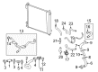 Cadillac SRX Radiator Hose Diagram - 19259240