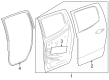Chevy Colorado Weather Strip Diagram - 86797000