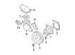 Chevy Cavalier Water Pump Diagram - 12462265