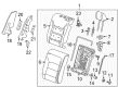 2016 Chevy Cruze Seat Cushion Pad Diagram - 84172734