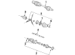 Oldsmobile Regency Axle Shaft Diagram - 26065924