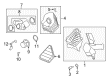 Buick Enclave Crankcase Breather Hose Diagram - 12594578
