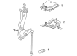 Cadillac Ride Height Sensor Diagram - 84460152