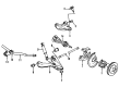 GMC Control Arm Diagram - 15578815