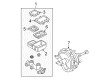 Chevy V20 Suburban Brake Master Cylinder Diagram - 18013440