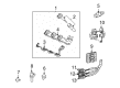 Cadillac Spark Plug Diagram - 12592619