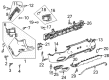 Chevy Volt Body Mount Hole Plug Diagram - 11571225