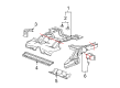 2008 Pontiac G6 Floor Pan Diagram - 15299685
